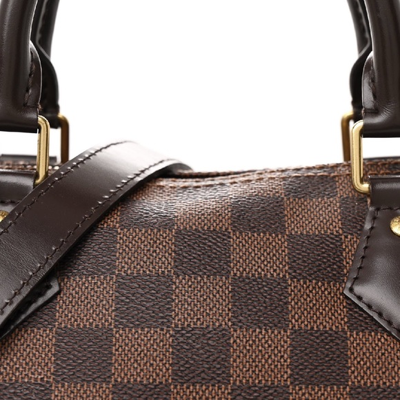 LOUIS VUITTON Damier Ebene Speedy Bandouliere 30 - Picture 8 of 13